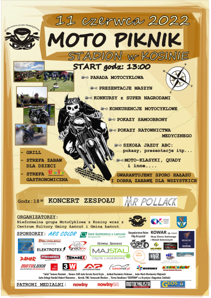 Plakat_Moto_Piknik_Kosina_2022